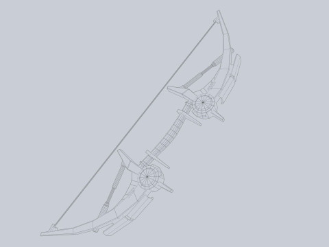 Scifi bow 3D Model