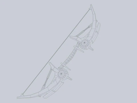 Arco fantascientifico Modello 3D