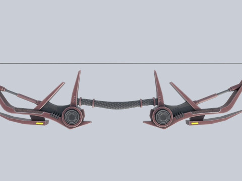 Scifi bow Model 3D