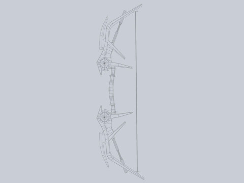 Scifi bow Model 3D