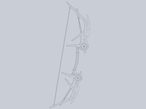 Scifi bow Model 3D