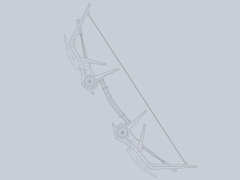 Scifi bow Model 3D