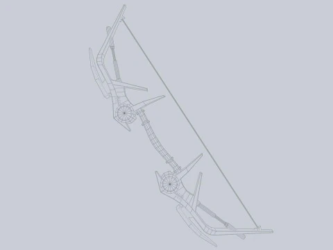 Arco fantascientifico Modello 3D