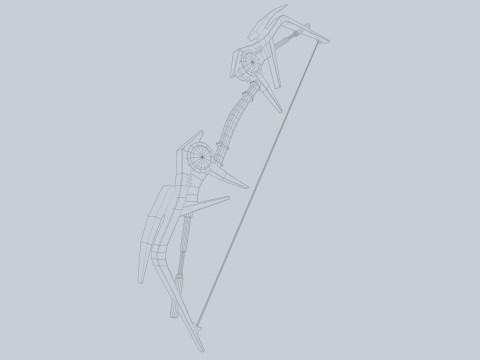 Scifi bow Model 3D
