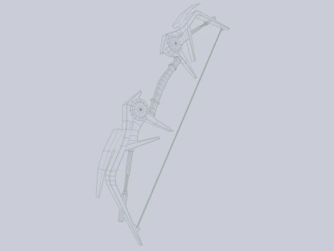 Arco fantascientifico Modello 3D