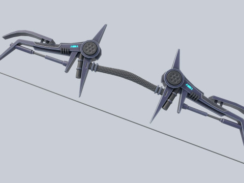 Scifi bow Model 3D