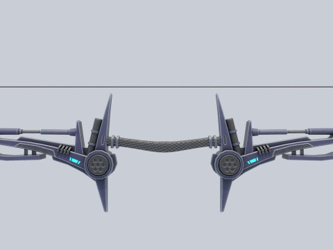 Scifi bow Model 3D