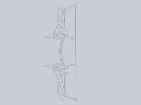 Scifi bow Model 3D
