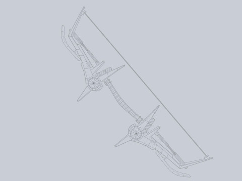 Scifi bow Model 3D