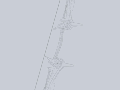 Scifi bow Model 3D
