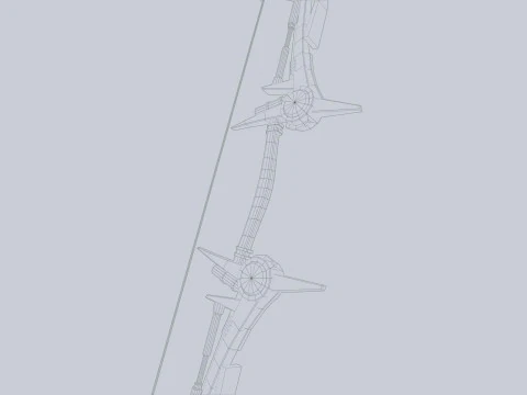 Scifi bow 3D Model