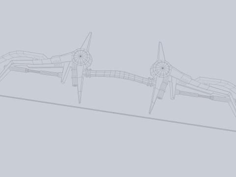 Scifi bow Model 3D