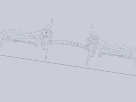 Scifi bow 3D Model