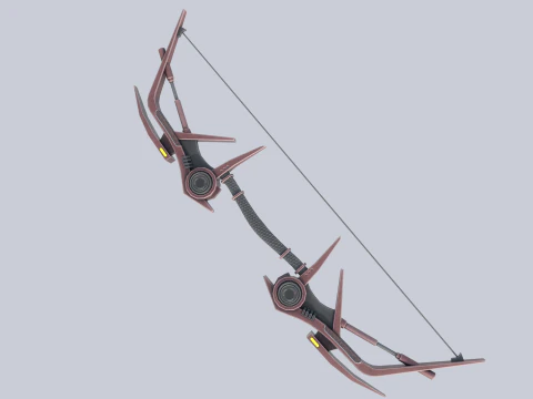 Scifi bow collection 3D Model