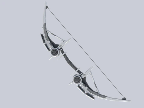 Scifi bow collection 3D Model