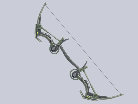 Scifi bow collection 3D Model