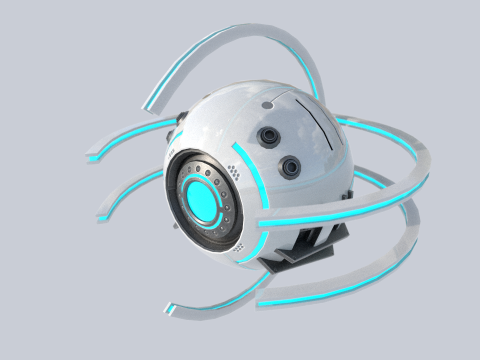 Sphere ship Modelo 3D