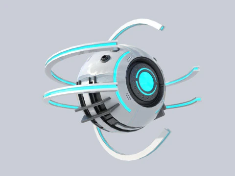 Sphere ship 3D Model