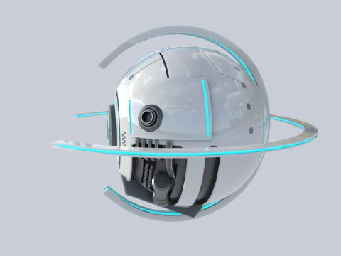 Navio esfera Modelo 3D