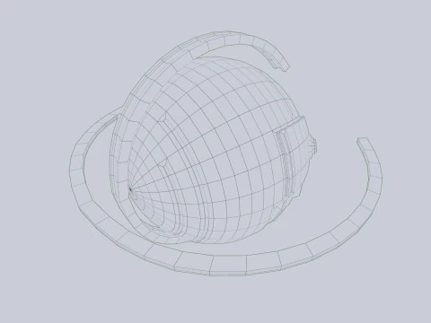 Navio esfera Modelo 3D