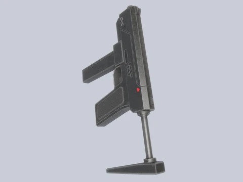 Pistola minima Modello 3D