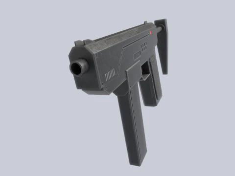 Pistola minima Modello 3D