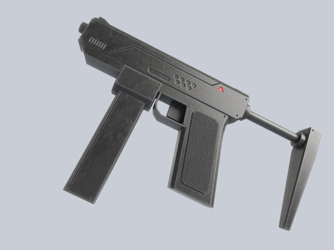 Minimal pistol 3D मॉडल