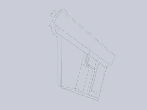 最小手枪 3D 模型