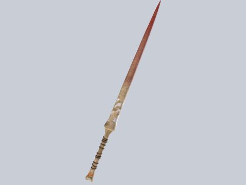 Bone blade 3D 模型