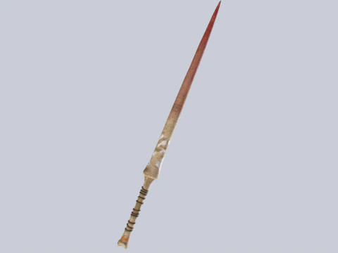 Bone blade 3D Model
