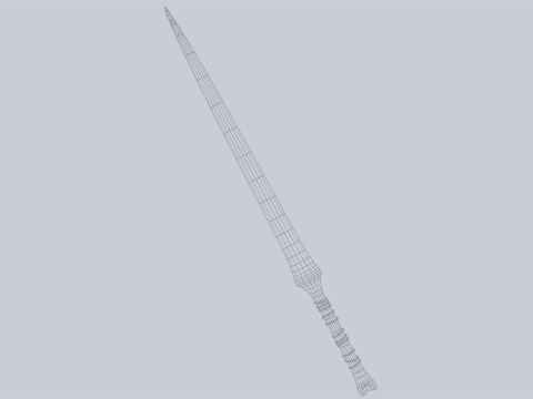 Bone blade 3D 模型