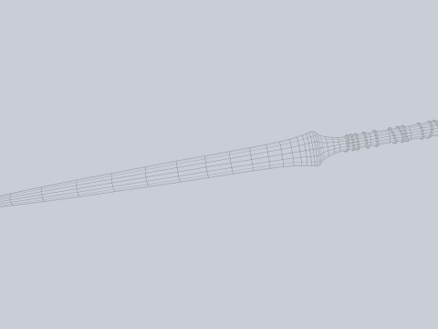 Bone blade 3D 模型