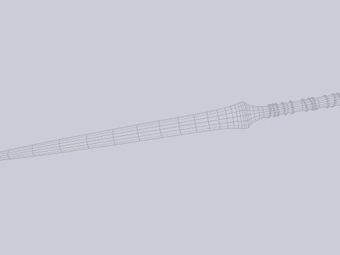 Bone blade 3D Model