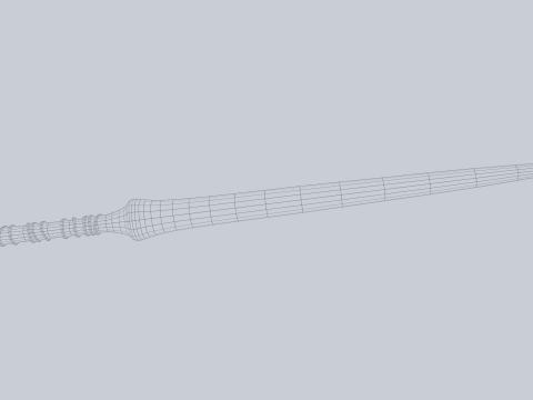 Bone blade 3D 模型