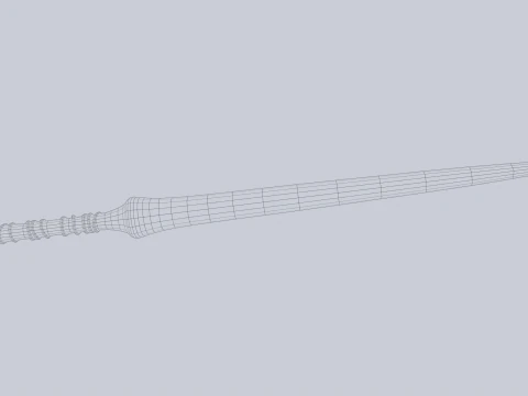 Bone blade 3D Model