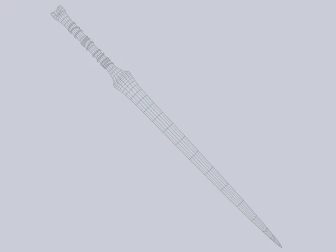 Bone blade 3D Model