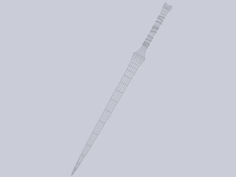 Bone blade 3D Model