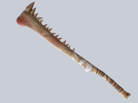 Bone blade 3D Модель