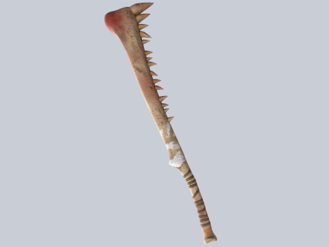 Bone blade 3D मॉडल