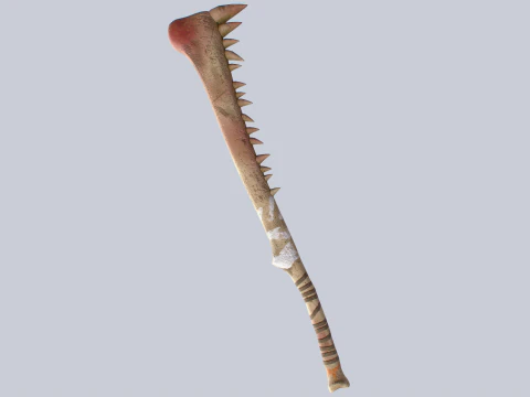 Kemik bı&ccedil;ağı 3D Model