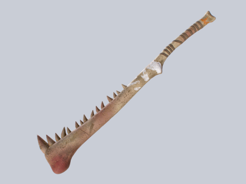 Bone blade 3D मॉडल