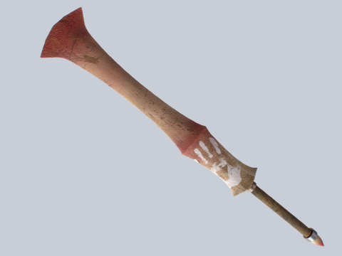 Bone blade 3D Модель