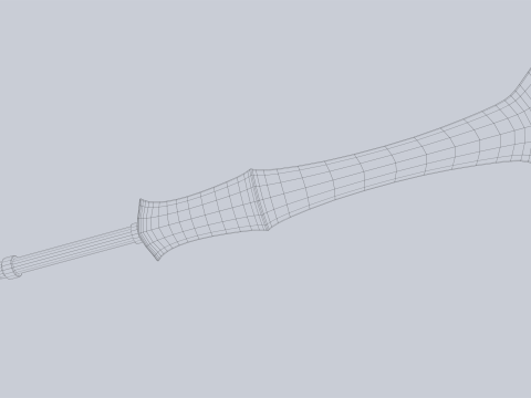 Bone blade Modelo 3D