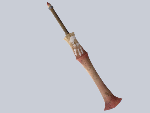 Bone blade Modelo 3D
