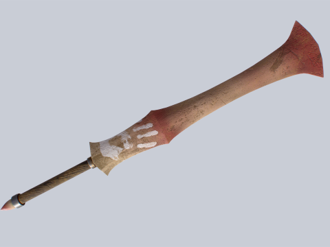 Bone blade Modelo 3D