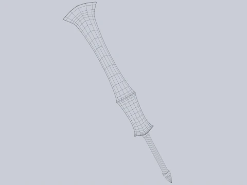 Lame en os Modèle 3D