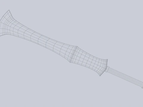 Lame en os Modèle 3D