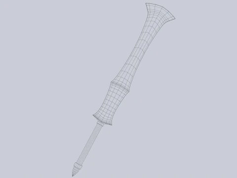 Lame en os Modèle 3D