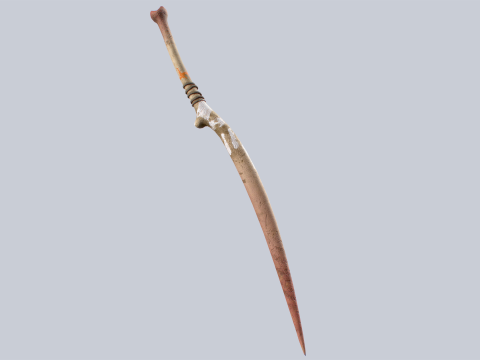 Bone blade 3D Model