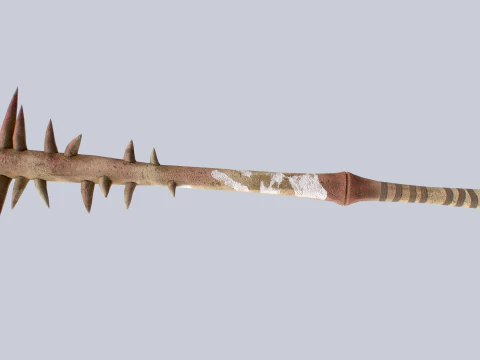 hoja de hueso Modelo 3D